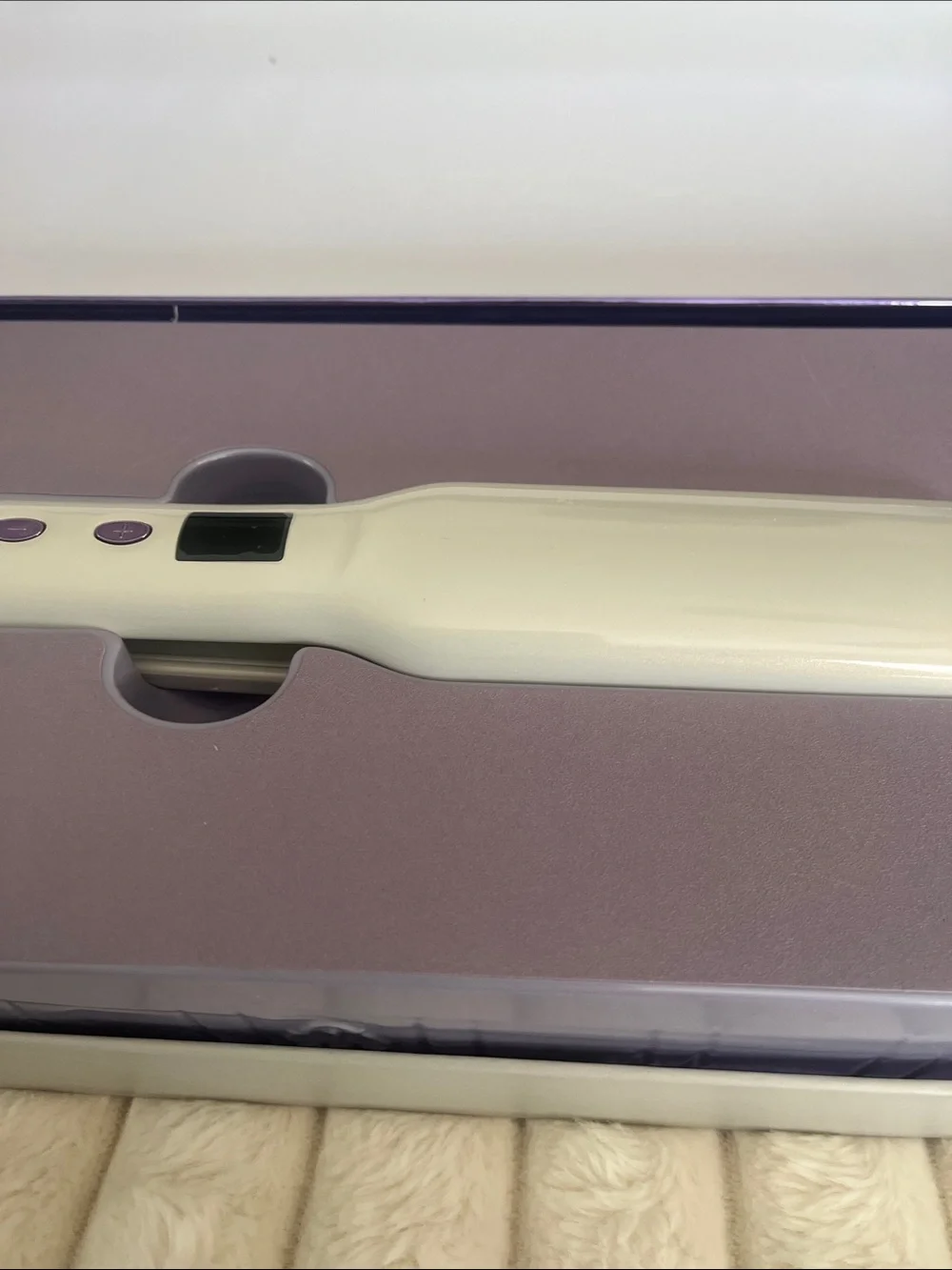 MONAT Lilac Ceramic Styling Brush - Smooth Straightening for Women